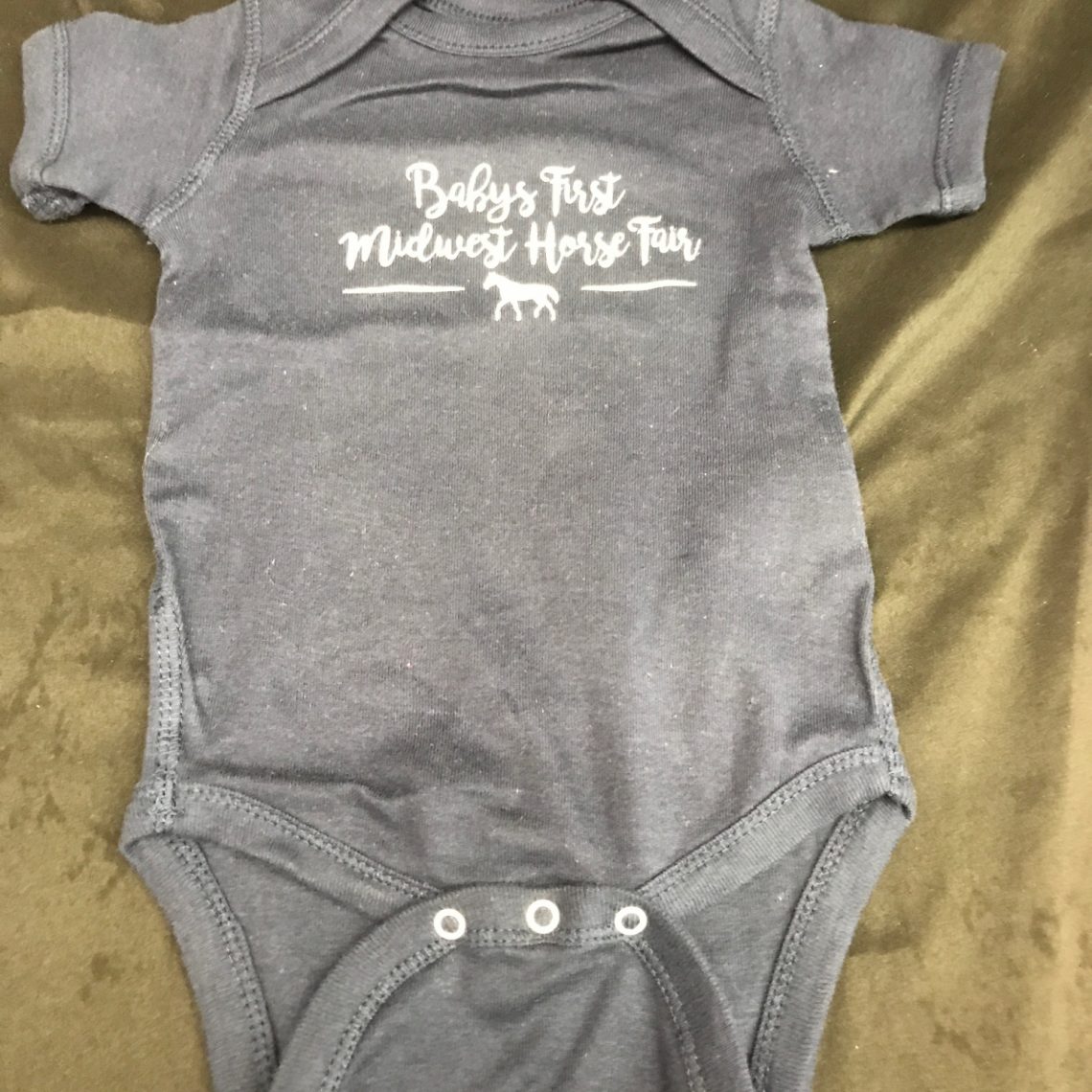 baby's first onesie